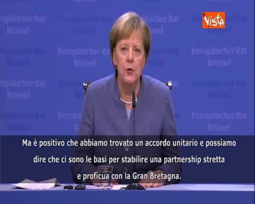 Brexit, Merkel: "Giorno tragico ma basi per rapporto proficuo con Gran Bretagna" SOTTOTITOLI
