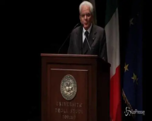 Torino, Mattarella: "Non c'è piena libertà senza quella di acquisire conoscenza"