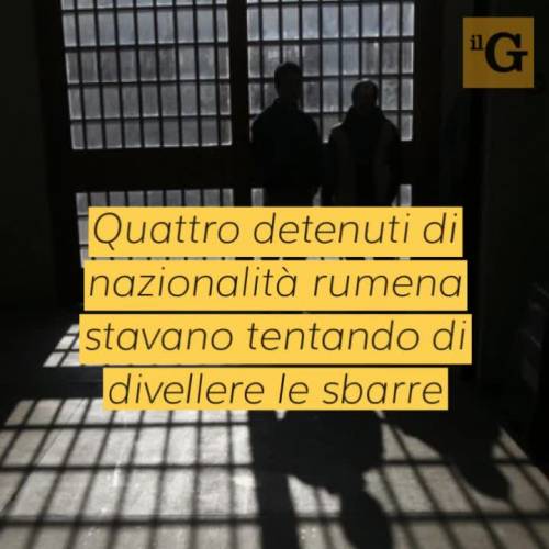 Firenze, sventata evasione al carcere di Sollicciano: presi 4 rumeni