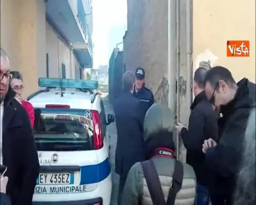 L'arrivo dei Vigili che sequestrano terreni e la masseria della famiglia Di Maio