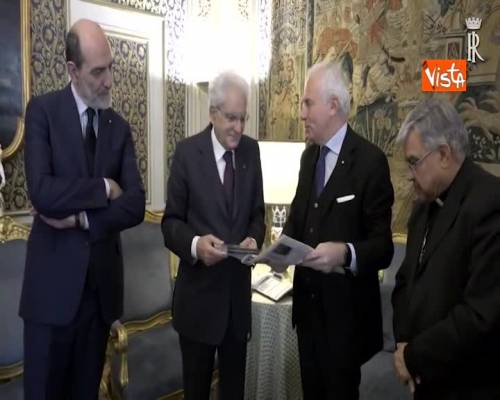 Mattarella riceve al Quirinale delegazione del quotidiano Avvenire