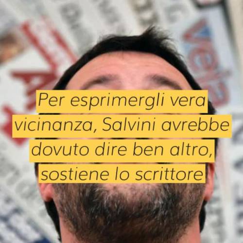Saviano attacca Salvini: "Chieda scusa a Fredy"
