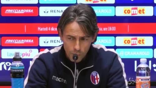 Bologna, Inzaghi: "Momento complicato ma il disfattismo non aiuta"