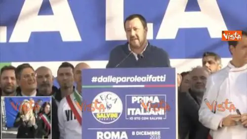 Salvini cita De Gasperi: "Uno statista pensa alle prossime generazioni non a prossime elezioni"