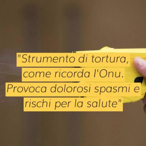 Palermo, consiglio boccia l’uso del taser: “Rischi per la salute”