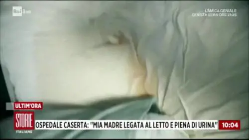 Legata e sporca di urina in ospedale, ora spunta un video