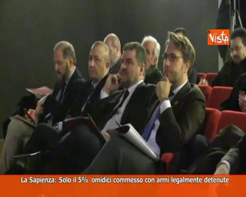 Sicurezza, La Sapienza: ”Solo il 5% degli omicidi commesso con armi legalmente detenute”