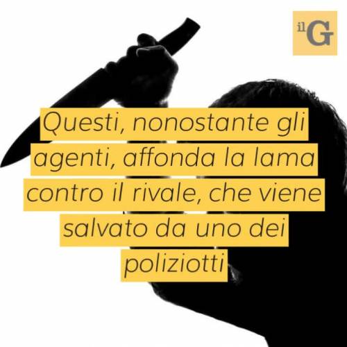 Cagliari, rissa tra gambiani: uno accoltellato, in ospedale agente