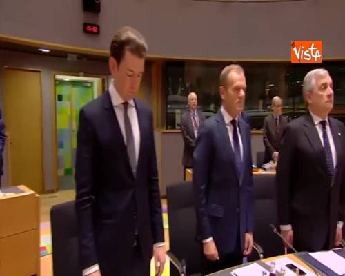 Un minuto di silenzio per le vittime di Strasburgo al Consiglio UE