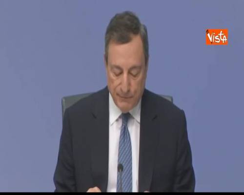 BCE, Draghi: “L’inflazione tenderà a crescere nel medio periodo”