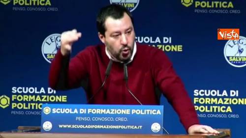 Salvini. "Manterrò tutti i punti del contratto di Governo"