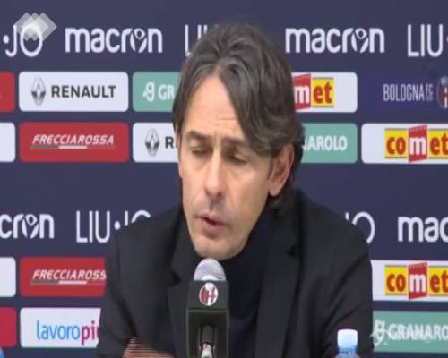 Bologna, Inzaghi: "C'è rammarico ma la squadra è stata straordinaria"