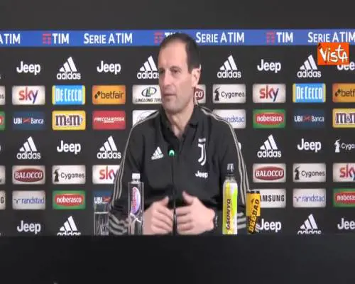 Allegri (Juve) “Non abbiamo scritto nessuna lettera a Babbo Natale”