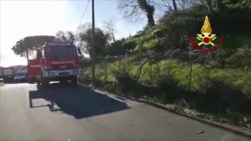 Terremoto Catania, Vigili del Fuoco in azione