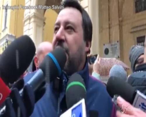 Salvini a Chieti: "Siamo qui per rilanciare l'Abruzzo"