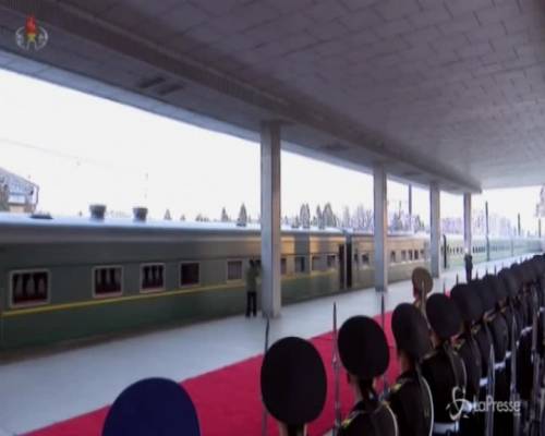Kim Jong Un in Cina: il treno speciale del leader nordcoreano