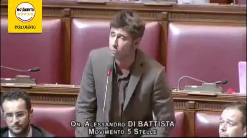 Quando Di Battista si arrabbiava alla Camera per il decreto banche