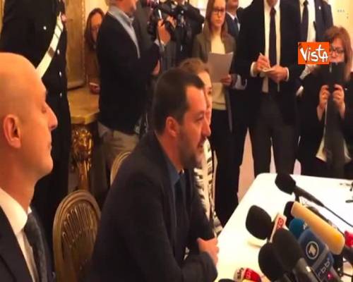 Europee, Salvini: “Con Kaczynski d’accordo su 90 per cento delle cose”