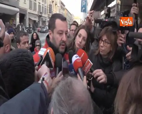 Tav, Salvini: "Lega in piazza? Sempre buon segno quando si manifesta civilmente"