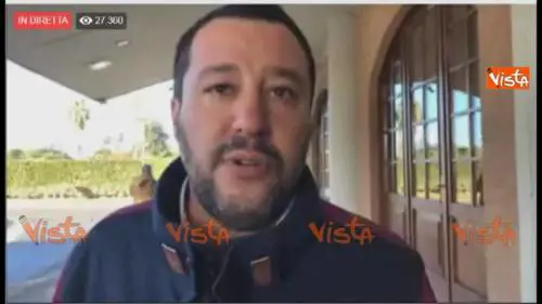 Battisti, Salvini: ''Marcirà in galera''
