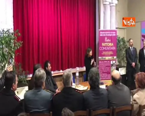 Casellati a Palermo in visita a Danisinni