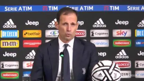 Juventus, Allegri: “Ragazzi seri e responsabili”