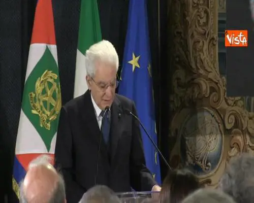 Shoah, Mattarella: ''Costituzione segna discrimine umanità-barbarie''