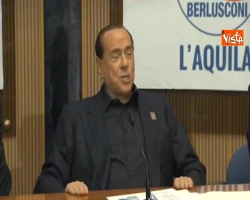 Berlusconi: ''Pensione mille euro per mamme dai 27 anni, Brunetta ha fatto i conti, si può fare''