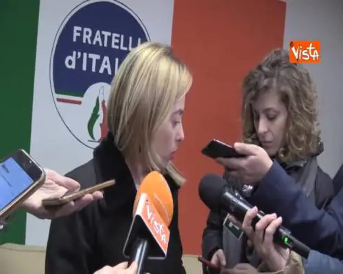 Recessione, Meloni: “Francamente non sono stupita, c’è bisogno di crescita”