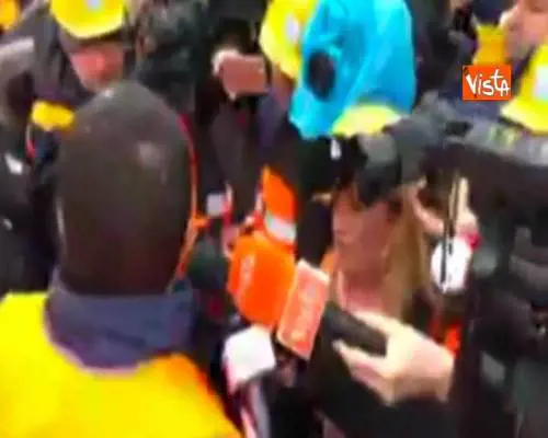 Salvini in visita al cantiere Tav a Chiomonte: “Qui per vicinanza a forze dell’ordine”