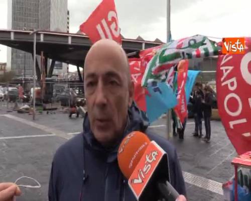 Sindacati in piazza a Napoli, Schiavella (Cgil Napoli): “A Roma il 9 febbraio contro la manovra”