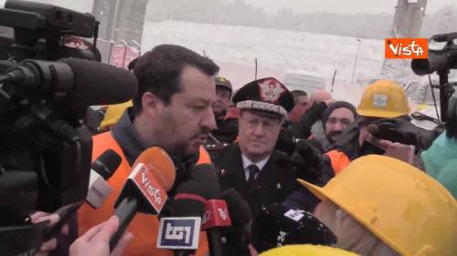  Tav, Salvini: “Tutti vanno avanti, noi saremmo gli unici a fermarsi” 