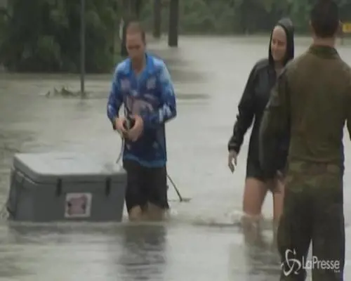 Alluvione in Australia, centinaia gli sfollati