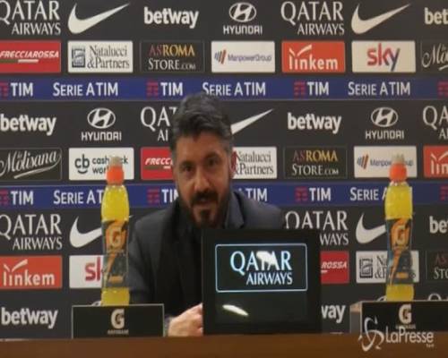 Gattuso: "Zaniolo? Mi ricorda il primo Totti"