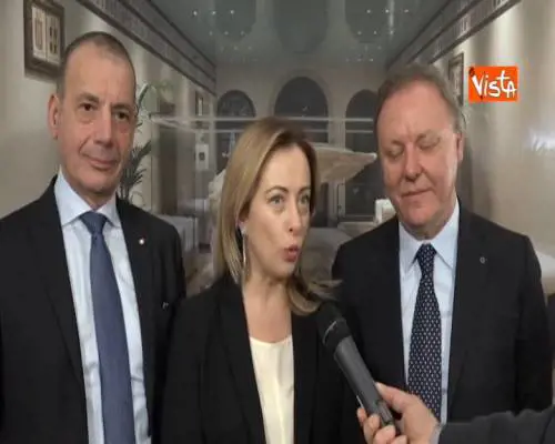 Meloni: “Massimo Giorgetti aderisce a FdI allarghiamo il centrodestra”