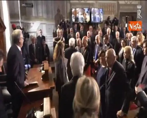 Consiglio di Stato, il presidente Mattarella all’inaugurazione dell’Anno giudiziario