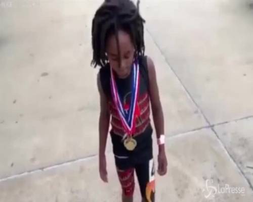 Rudolph "Blaze" Ingram, ha 7 anni il futuro Bolt