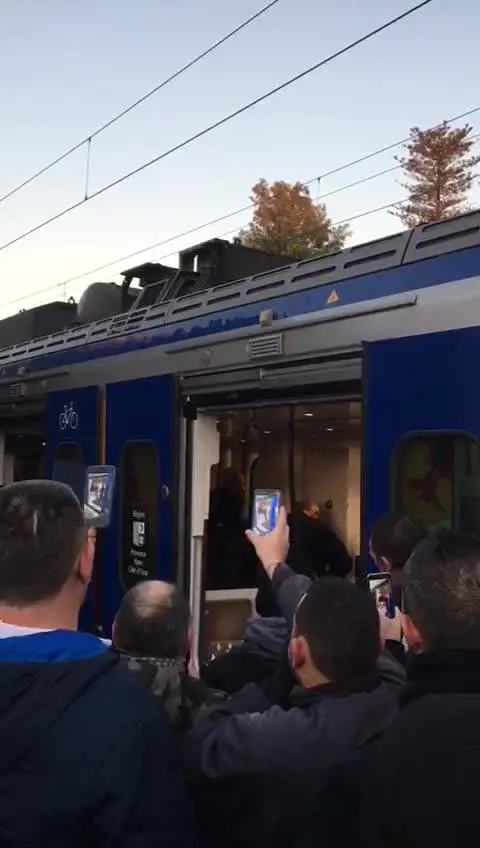Il video del blitz francese sul treno partito da Ventimiglia
