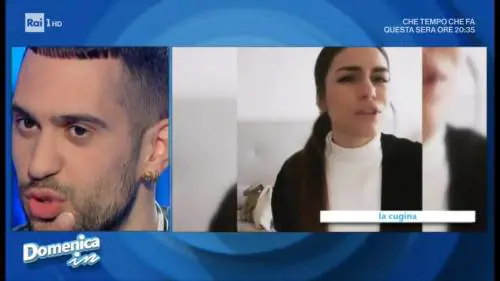 Domenica In, la "video-sorpresa" per Mahmood