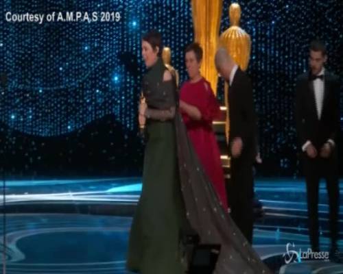 Oscar, Olivia Colman miglior attrice per "La Favorita"