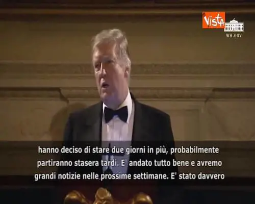 USA-Cina, Trump: “Noi in posizione di forza per la prima volta in 35 anni” SOTTOTITOLI