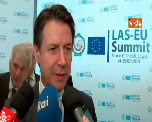 Summit Ue-Lega Araba, Conte: “Sia appuntamento fisso”