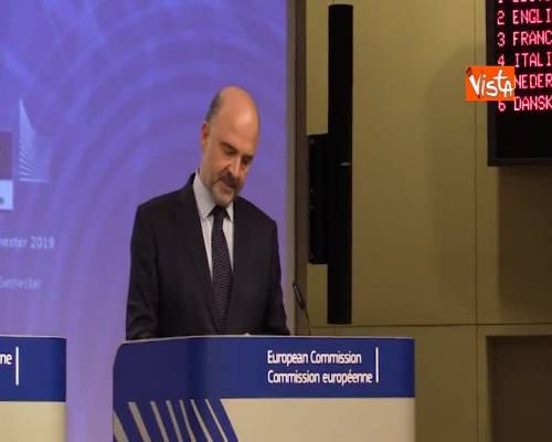 Pil, Moscovici: “Italia deve adottare misure, senso di urgenza molto forte”