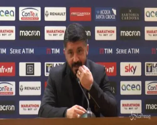 Gattuso: "La squadra non mi è piaciuta a livello tecnico"