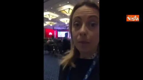 Meloni ironica: “Saviano a Propaganda Live? Spero stia parlando male di me”