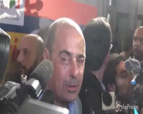 Zingaretti: "Salvini dice che il Pd è il passato? Je rode"