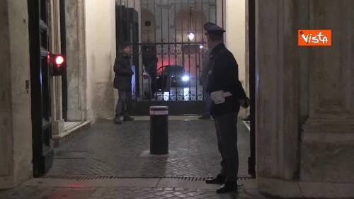 Tav, Salvini e Di Maio lasciano Palazzo Chigi dopo il vertice 
