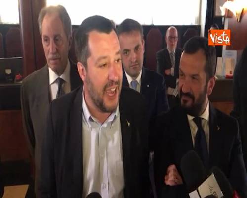 Salvini da Potenza: “Criminalità organizzata italiana è la mia prima nemica”