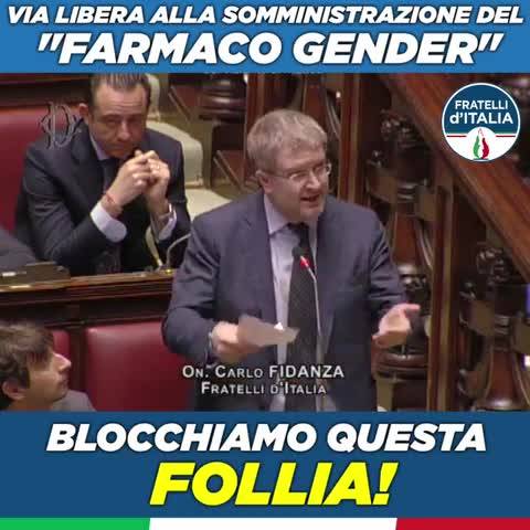FdI: "La Grillo blocchi la follia del farmaco gender"