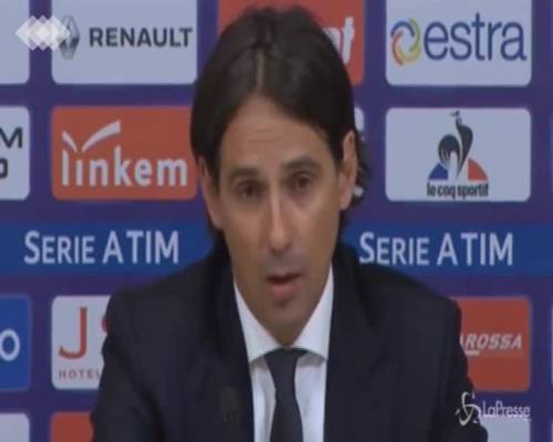 Lazio, Inzaghi: "Dovevamo vincere, arrabbiato per il pareggio"
